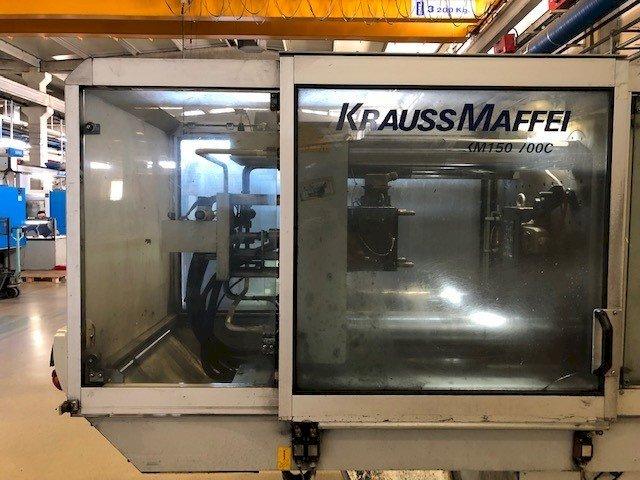 A Krauss Maffei 150-700 C2  gép elölnézete