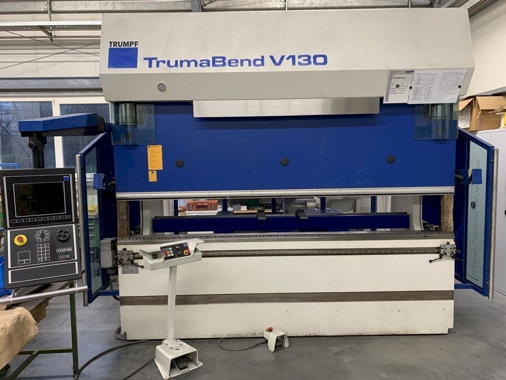 A Trumpf TrumaBend V130X  gép elölnézete